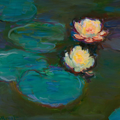 Claude Monet, Nympheas, circa 1897-1898