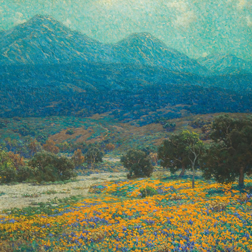 Granville Redmond, California Poppy Field, circa 1926
