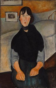Amedeo Modigliani - Young Woman of the People, 1918