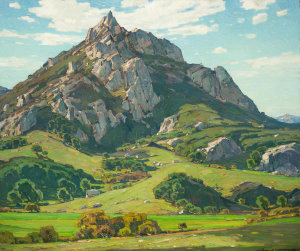 William Wendt - Where Nature's God Hath Wrought, 1925
