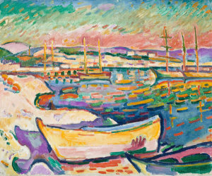 Georges Braque - L'Estaque (Boats on the Beach), 1906