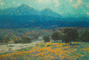 Granville Redmond - California Poppy Field, circa 1926