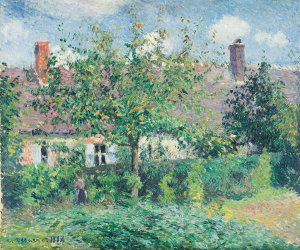 Camille Pissarro - Peasant House at Éragny, 1884
