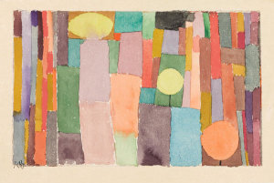 Paul Klee - In the Kairouan Style, Transposed in a Moderate Way, 1914