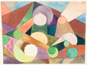 Paul Klee - Motion of a Landscape, 1914