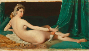 Jean-Auguste Dominique Ingres - Odalisque, circa 1830