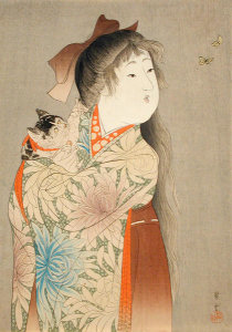 Yamamoto Shōun - Little Butterflies, 1909