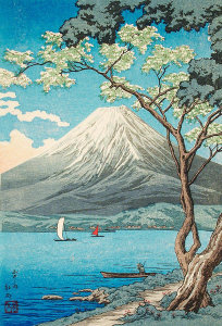 Takahashi Hiroaki - Mount Fuji from Lake Yamanaka, before 1936
