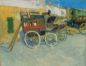 Vincent van Gogh - Tarascon Stagecoach, 1888