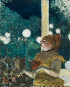 Edgar Degas - At the Café-Concert: The Song of the Dog, 1875