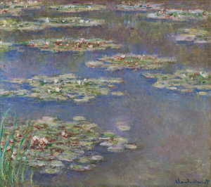 Claude Monet - Water Lilies, circa 1908