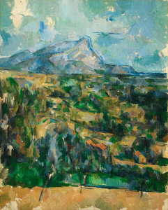 Paul Cézanne - Mont Sainte-Victoire, circa 1904-1906