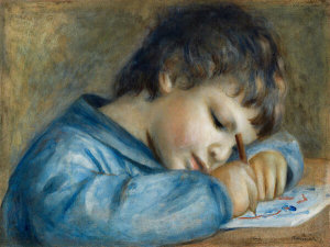 Pierre-Auguste Renoir - Pierre Renoir Drawing, 1888