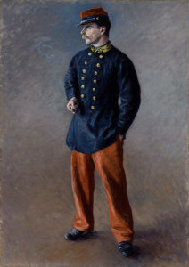 Gustave Caillebotte - A Soldier, c. 1879