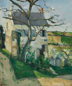 Paul Cézanne - The Rondest House, l’Hermitage, Pontoise, c. 1874