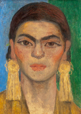 Diego Rivera - Portrait of Frida Kahlo (Retrato de Frida Kahlo), circa 1939