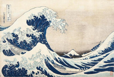 Katsushika Hokusai - The Great Wave off Kanagawa, circa 1830-1831