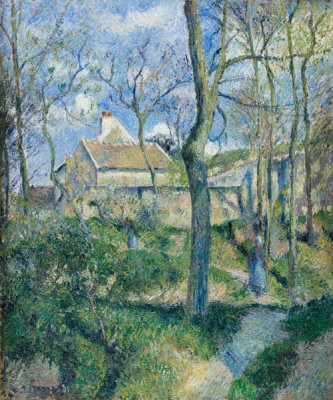 Camille Pissarro - The Path to Les Pouilleux, Pontoise, 1881