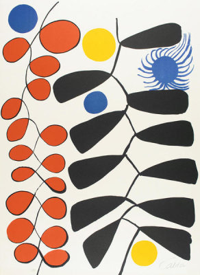 Alexander Calder - Spiral Imaginatif, 1975