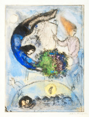 Marc Chagall - L'Offrande, 1945