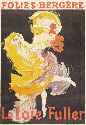 Jules Chéret - Folies-Bergère: La Loïe Fuller, 1893