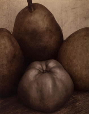 Edward Steichen - Three Pears and an Apple, France, 1921