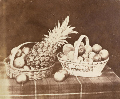 William Henry Fox Talbot - A Fruit Piece, 1844-1846, printed 1844-1846