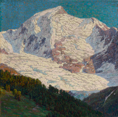 Edgar Alwin Payne - The Great White Peak (No.2), 1924