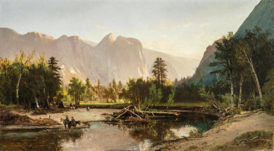 William Keith - Yosemite Valley, 1875