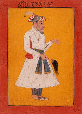 unknown Indian artist - Emperor Shah Jahan (r. 1628-1658), circa 1690