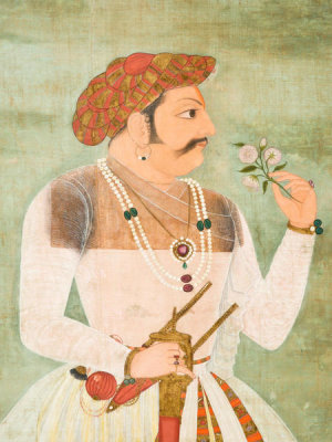 unknown Indian artist - Maharana Jagat Singh I of Udaipur, circa 1760-1765