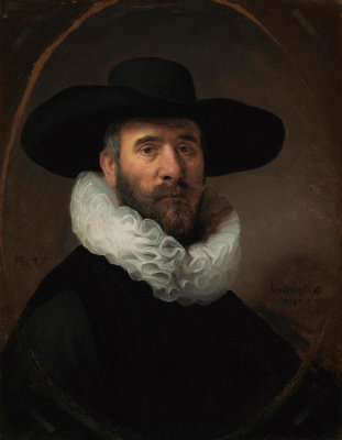Rembrandt Harmensz. van Rijn - Portrait of Dirck Jansz. Pesser, circa 1634