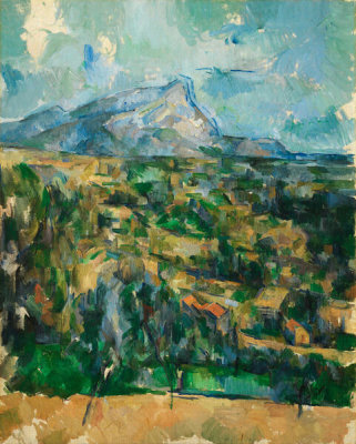 Paul Cézanne - Mont Sainte-Victoire, circa 1904-1906