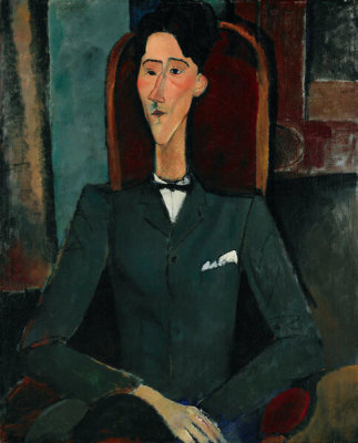 Amedeo Modigliani - Portait of Jean Cocteau, circa 1916