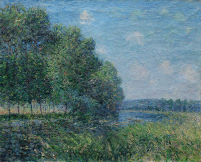 Alfred Sisley - River View, 1889